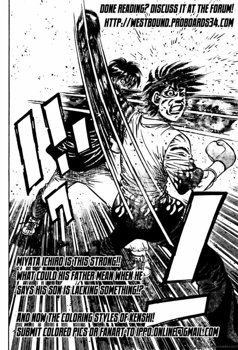 Hajime no Ippo: Fighting Spirit, Chapter 809 image 14